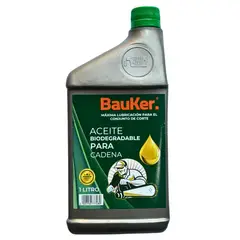 BAUKER - Aceite de cadena biodegradable - 1L
