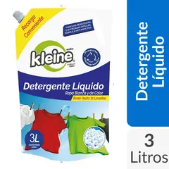 KLEINE WOLKE - Recarga Detergente Líquido 3 Litros Aroma Fresco