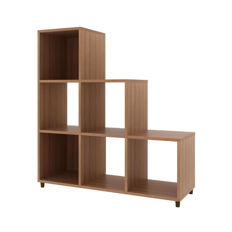 Librero MDP 3 Nivel(es) 90x96.5x30 cm Almendra