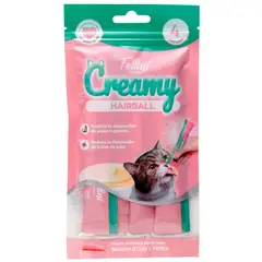 FELLINI - Snack Húmedo para Gato Adulto Atún y Fibra 4 unidad(es)
