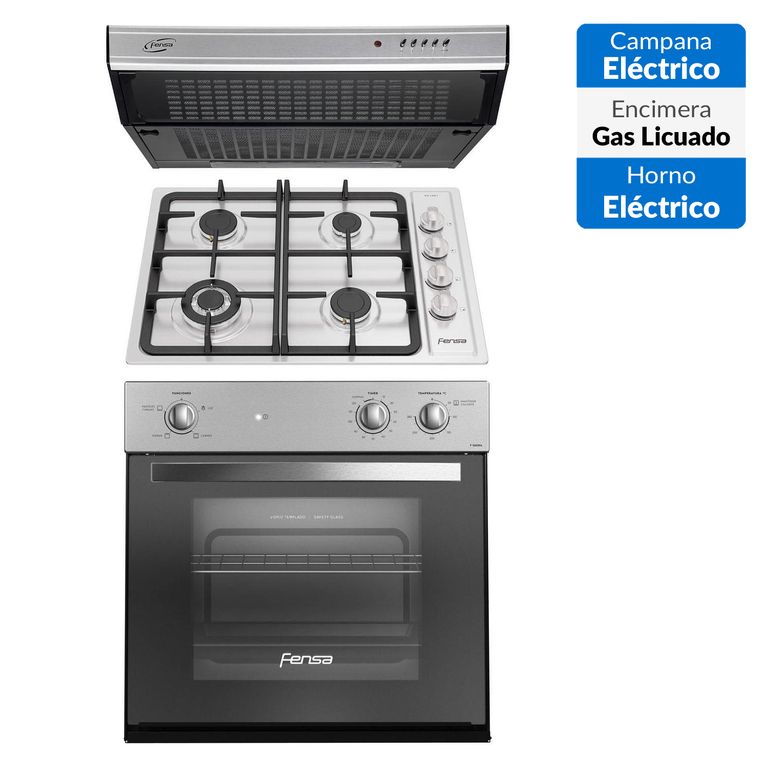 Kit Horno F1060RA + Encimera 4.3HF + Campana U6160