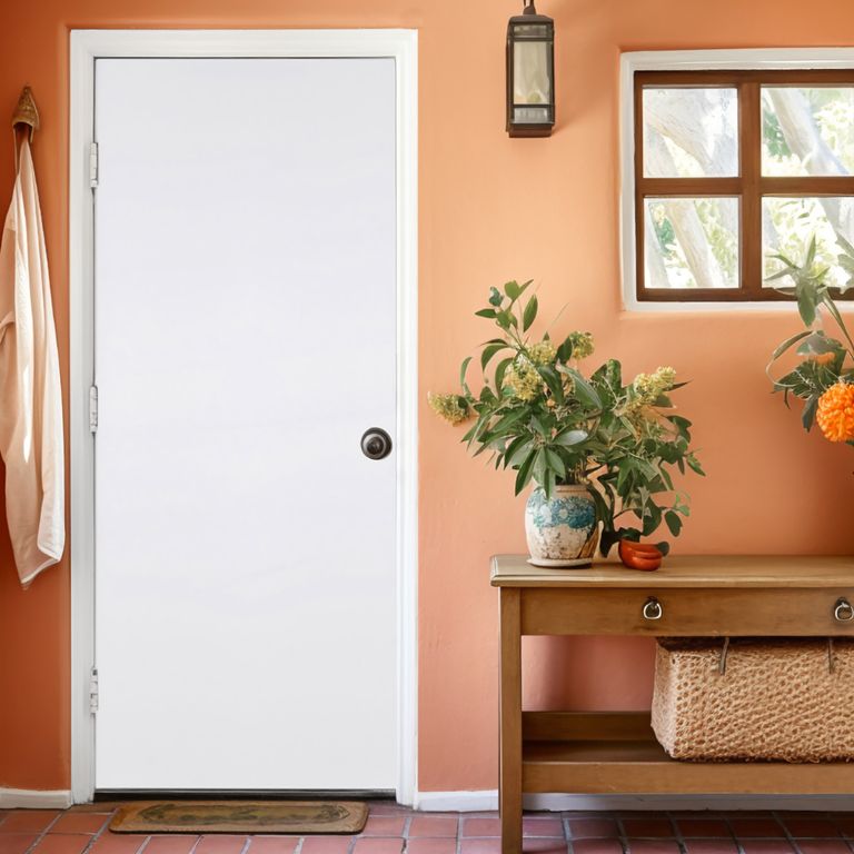 Puerta Interior MDF lisa color Blanco