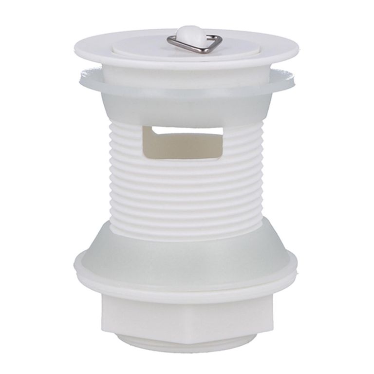 Desague Lavamanos Plastico Tapón 1 1/4" c/Reb s/Cola