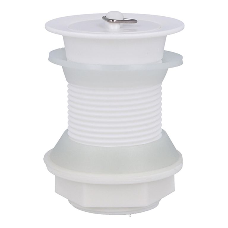 Desague Lavamanos Plastico Tapón 1 1/4" s/Reb s/Cola