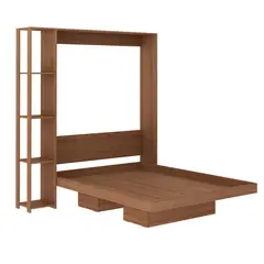 TECNOMOBILI - Base cama multifuncional 2 plazas almendra