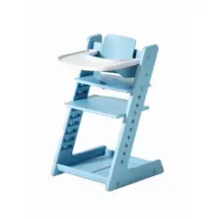 KIDSCOOL - Silla infantil de comer Milano azul