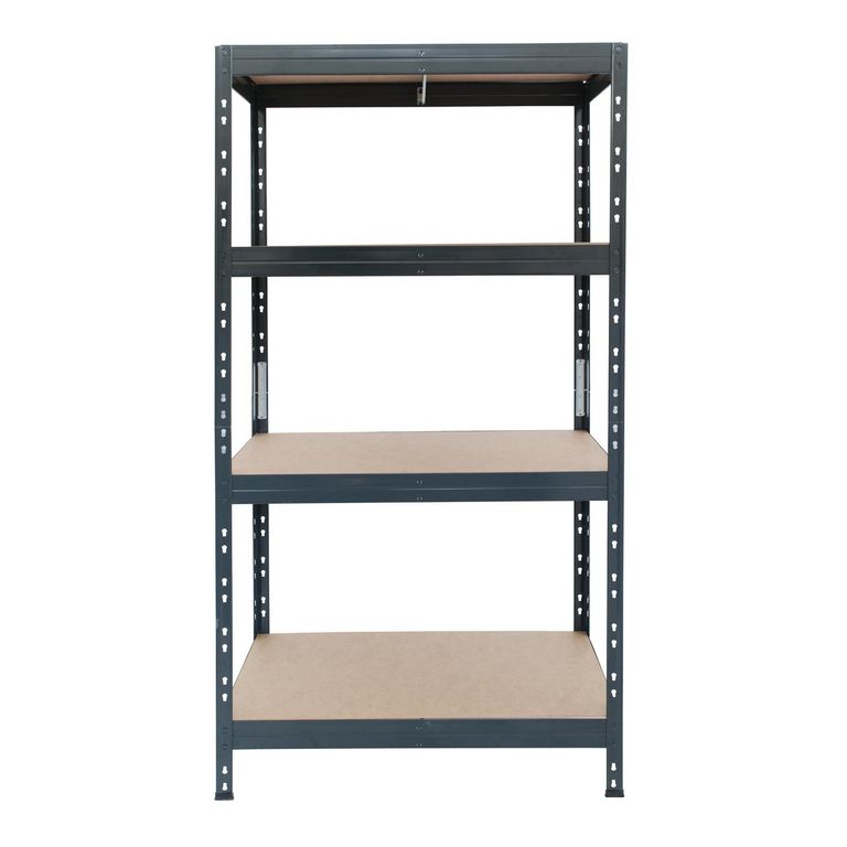 Estante Rivet Acero 4 Nivel(es) 90x180x45 cm Gris Antracita