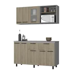 TUHOME - Módulo inferior con top melamina+módulo superior 150- kitchen hasselt