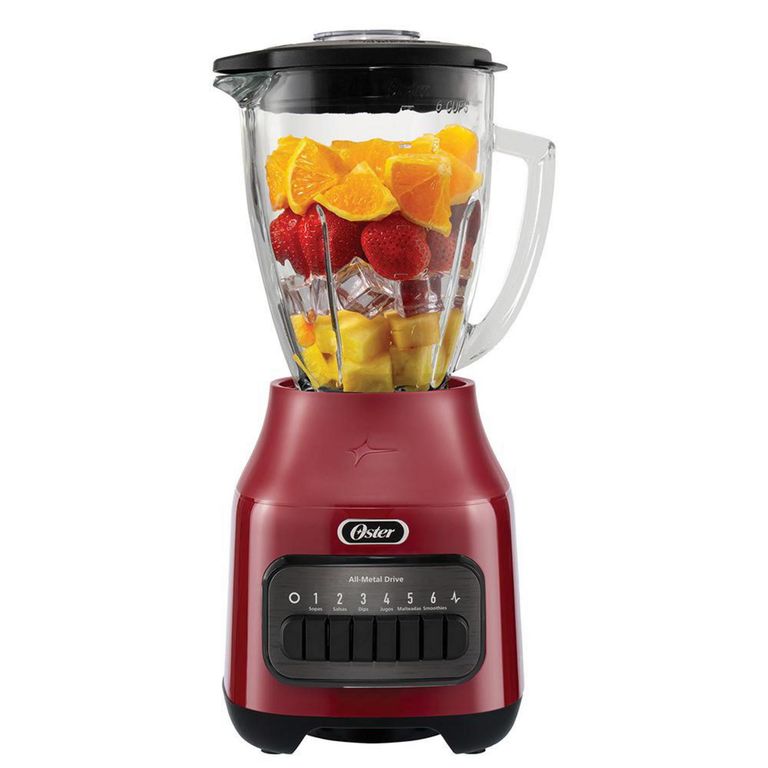 Licuadora con Teclas 1.5 Litros Rojo BLSTPEGRPB-052