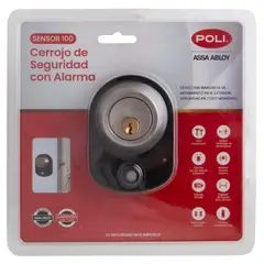 POLI - Cerrojo Sensor 100 Simple Con Alarma Inox