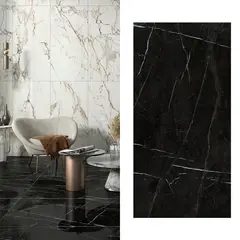 CORDILLERA - Porcelanato 60x120 cm Dark Marble Negro 1.44 m2
