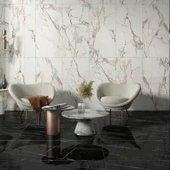 CORDILLERA - Porcelanato 60x120 cm Dark Marble Negro 1.44 m2