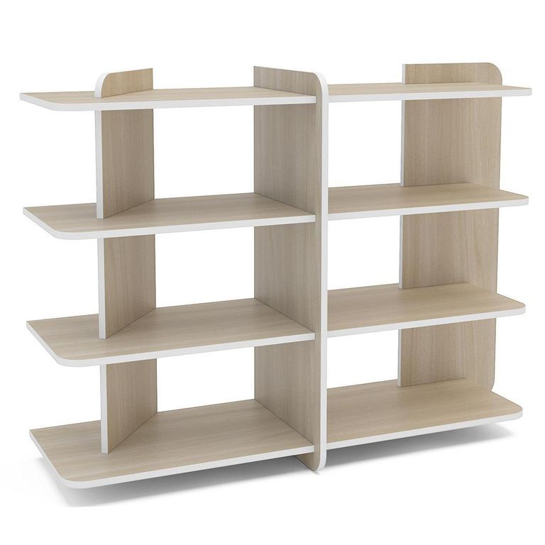 Estante Luna MDP 4 Nivel(es) 38.5x89.5x123.5 cm Legno