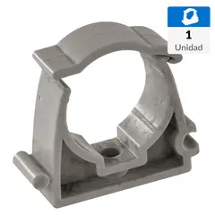 LEXO - Abrazadera para tubo rígido y flexible libre de halógeno, 32mm