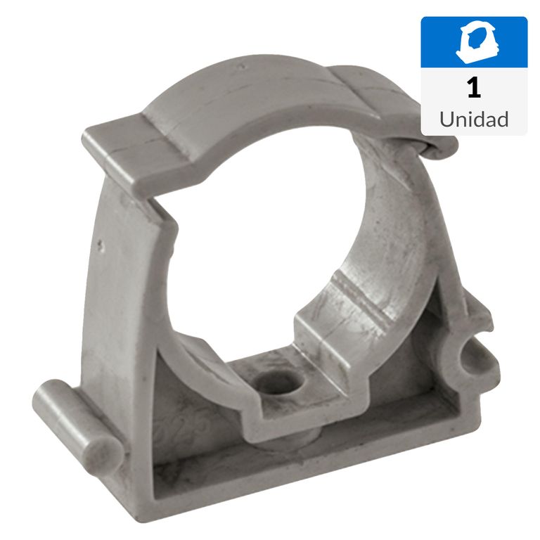Abrazadera Tubo Rígido Flexible 25 Mm Libre Halógeno