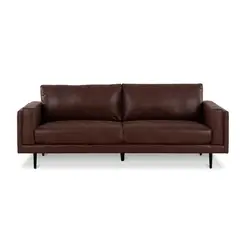 CIC - Sofá 3 cuerpos Martin 222x97x83 cm Café