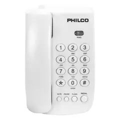 PHILCO - Teléfono de sobremesa blanco
