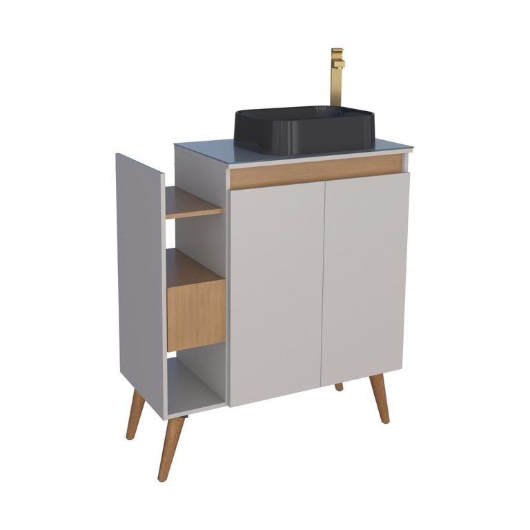 Vanitorio Lotus Beige 80x90x37 cm