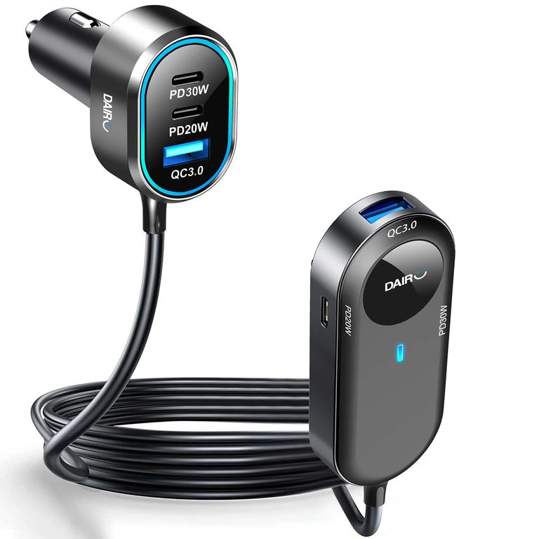 Cargador Múltiple 6 Usb Con Alargador 100W