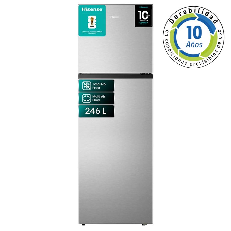 Refrigerador Top Freezer No Frost 246 Litros Inox RT320NV
