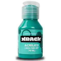KRACK - Pintura Acrílica Verde Turquesa Maya 70 ml