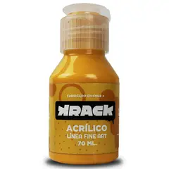 KRACK - Pintura Acrílica Amarillo Cheddar 70 ml