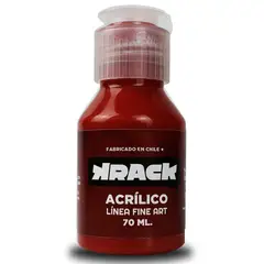 KRACK - Pintura Acrílica Rojo Merken 70 ml