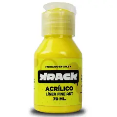 KRACK - Pintura Acrílica Amarillo Lingote 70 ml