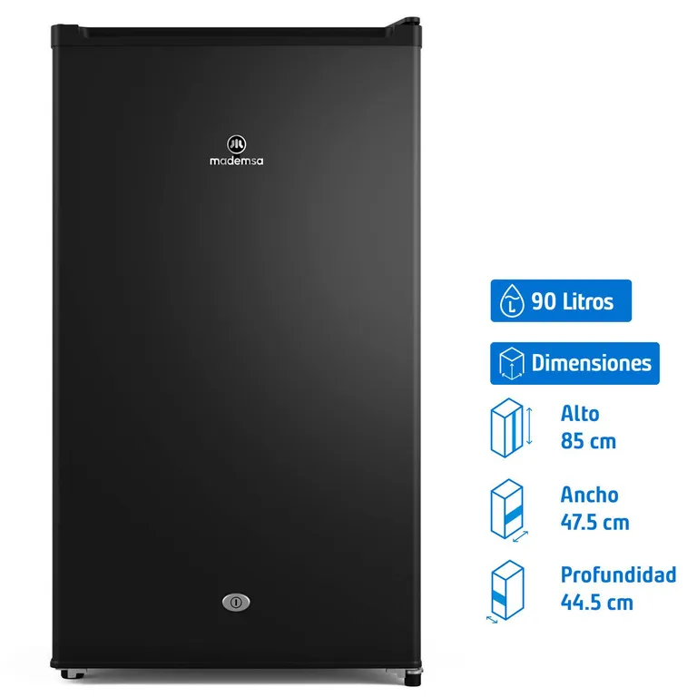Minibar 90 Litros Negro MMB 91 BLK