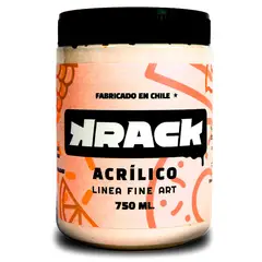 KRACK - Pintura Acrílica Pastel x Daniel´s Naranjo Toffee 750 ml