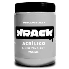 KRACK - Pintura Acrílica Gris Claro 0.75 l