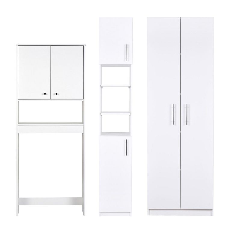 Combo estante 2 puertas + despensero+ estante organizador