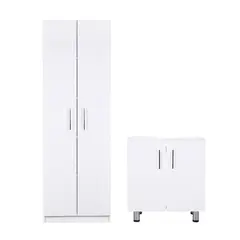 CIC - Combo Vanitorio Blanco 60x180x33 cm