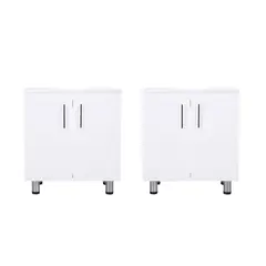 CIC - Combo 2 Vanitorios Patas Blanco 60x67x41.5 cm