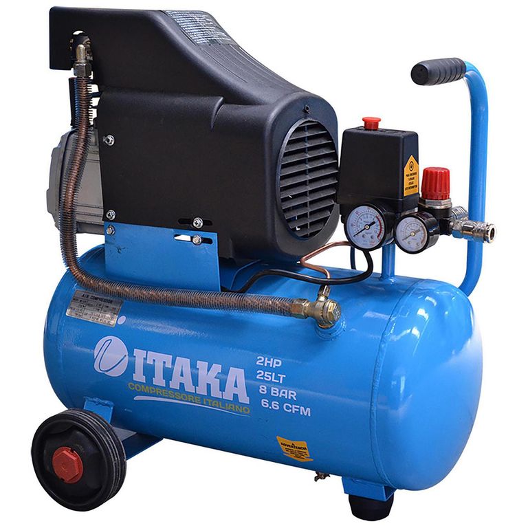 Compresor de Aire 1500 W 25 Litros IT-2025B