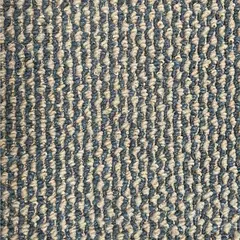 ETERSOL - Alfombra 4x4 m Toledo Beige/Azul 16 m2