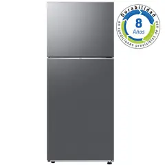 SAMSUNG - Refrigerador Top Freezer No Frost 393 Litros Inox RT38CG6000S9ZS