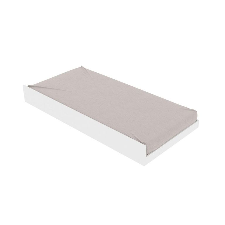 TECNOMOBILI Cama Adicional 1 plaza Nido Nido Blanco
