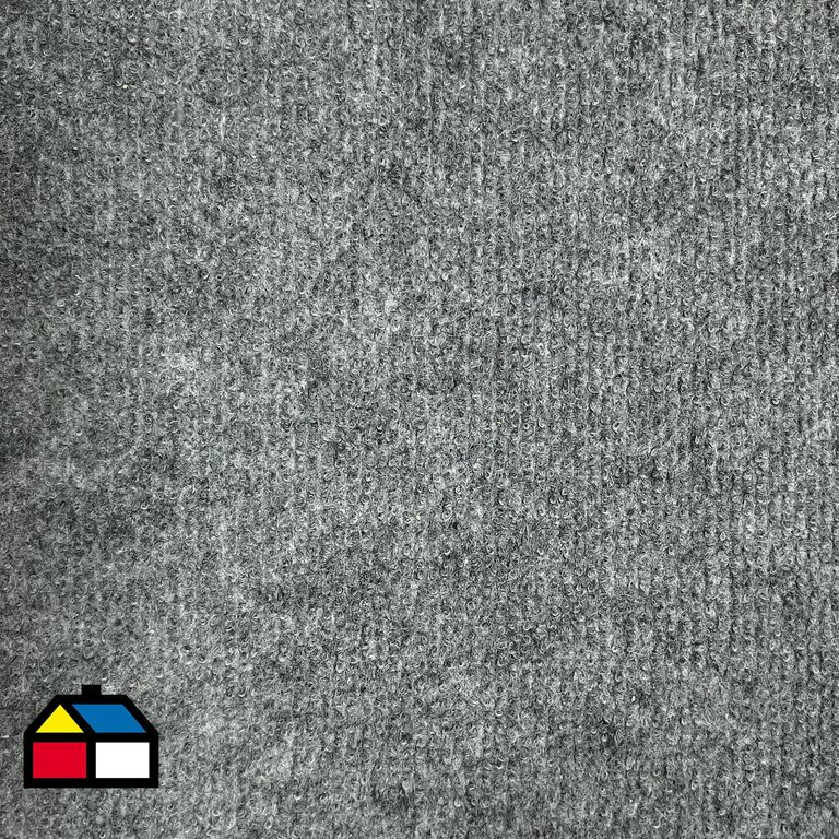 ETERSOL - Cubrepiso 4x1 m Funny Gris 4 m2 | Ofertitas