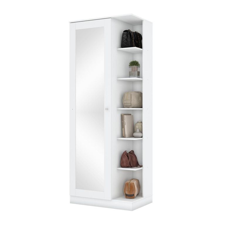 Zapatera Duetto MDP 11 Nivel(es) 69x179x38 cm Blanco