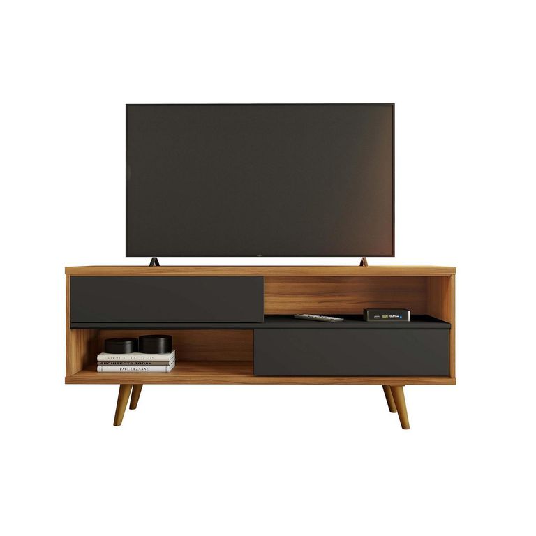 Rack TV 50" Prett nogal/negro