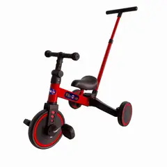 KIDSCOOL - Triciclo con Manilla Rojo Desde 18 meses