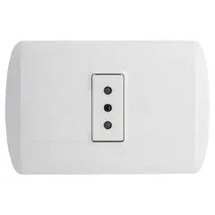 BTICINO - Tomacorriente Simple 10 A Blanco