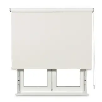 VIEWTEX - Cortina Roller Black Out Poliéster Marfil