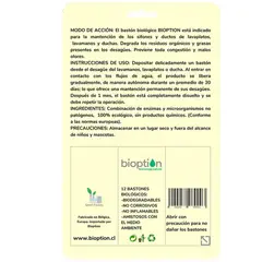 BIOPTION - Bastones 12 unidades