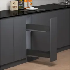 KUTZ - Especiero para muebles 150mm antracita