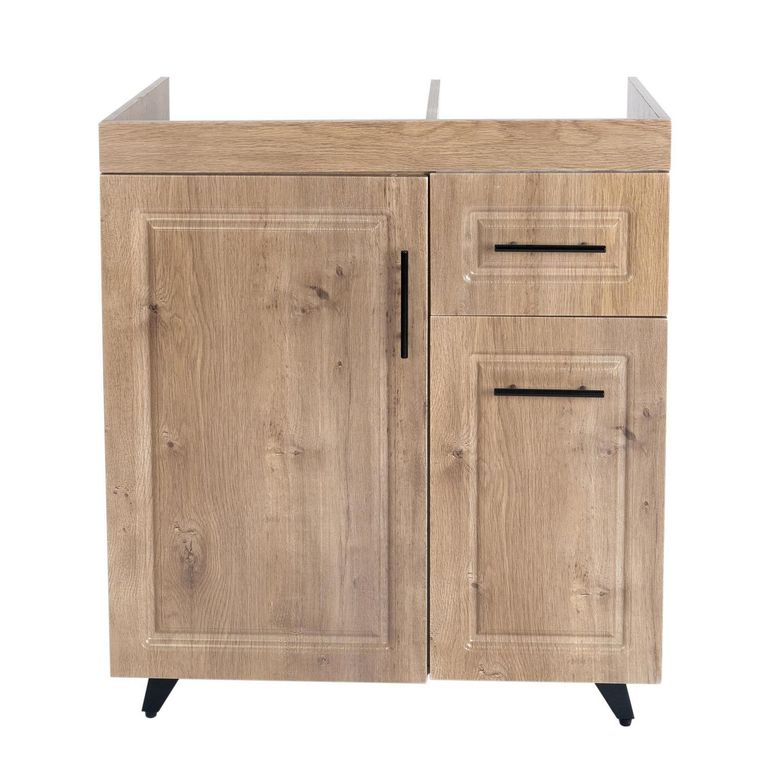 Mueble base de cocina wood c/derecha sin cubierta 78x49x90