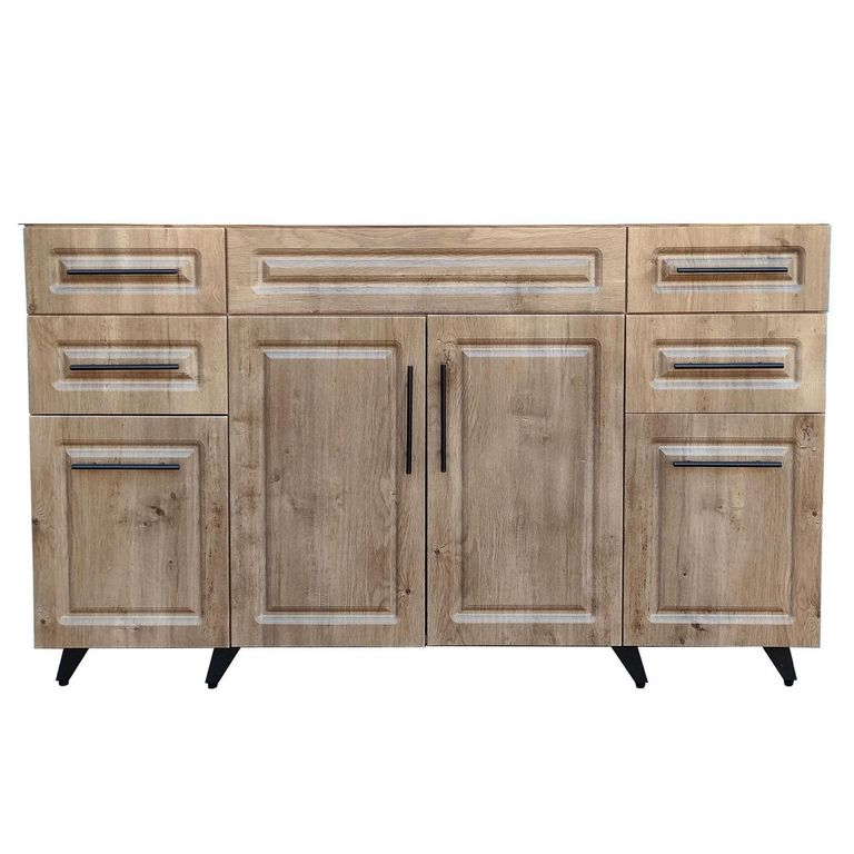 Mueble base de cocina wood sin cubierta 148x49x90