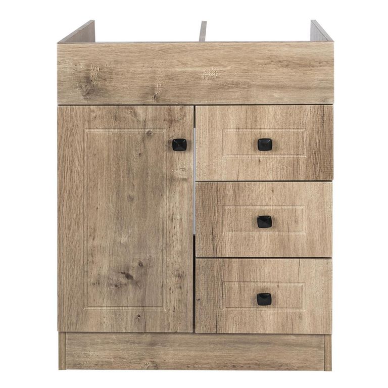 Mueble vanitorio 70 cm wood (sin cubierta)