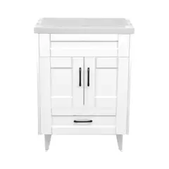 DOMSA - Kit mueble vanitorio deluxe blanco f 50x40x80 cm
